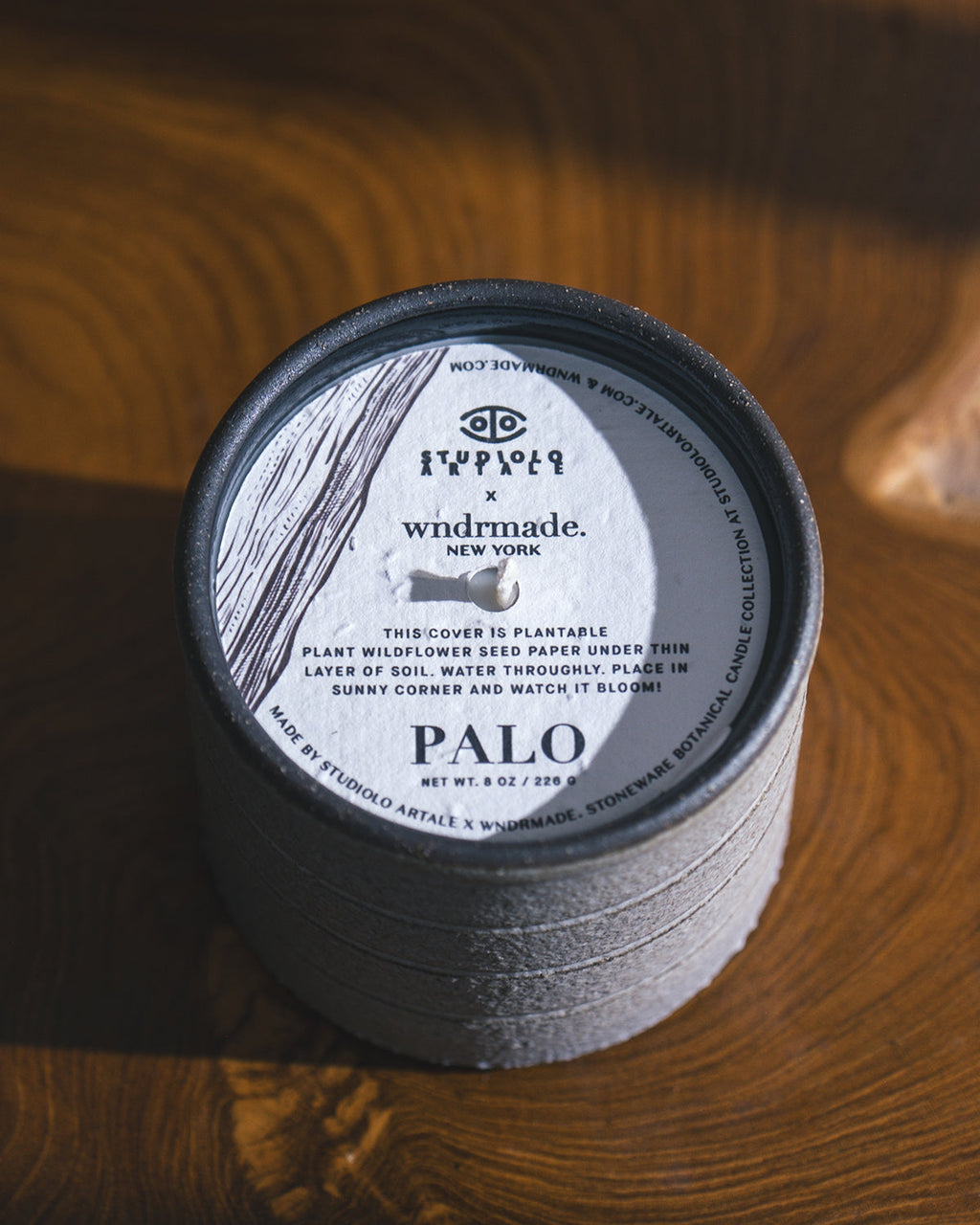 Studiolo Artale x Wndrmade Palo Stoneware Candle
